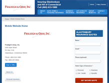 Tablet Screenshot of fraleigh-gray.com